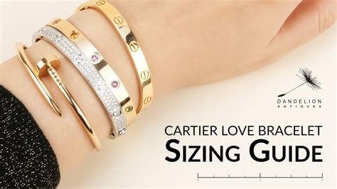 how much is a cartier love bracelet|cartier love bracelet sizes chart.